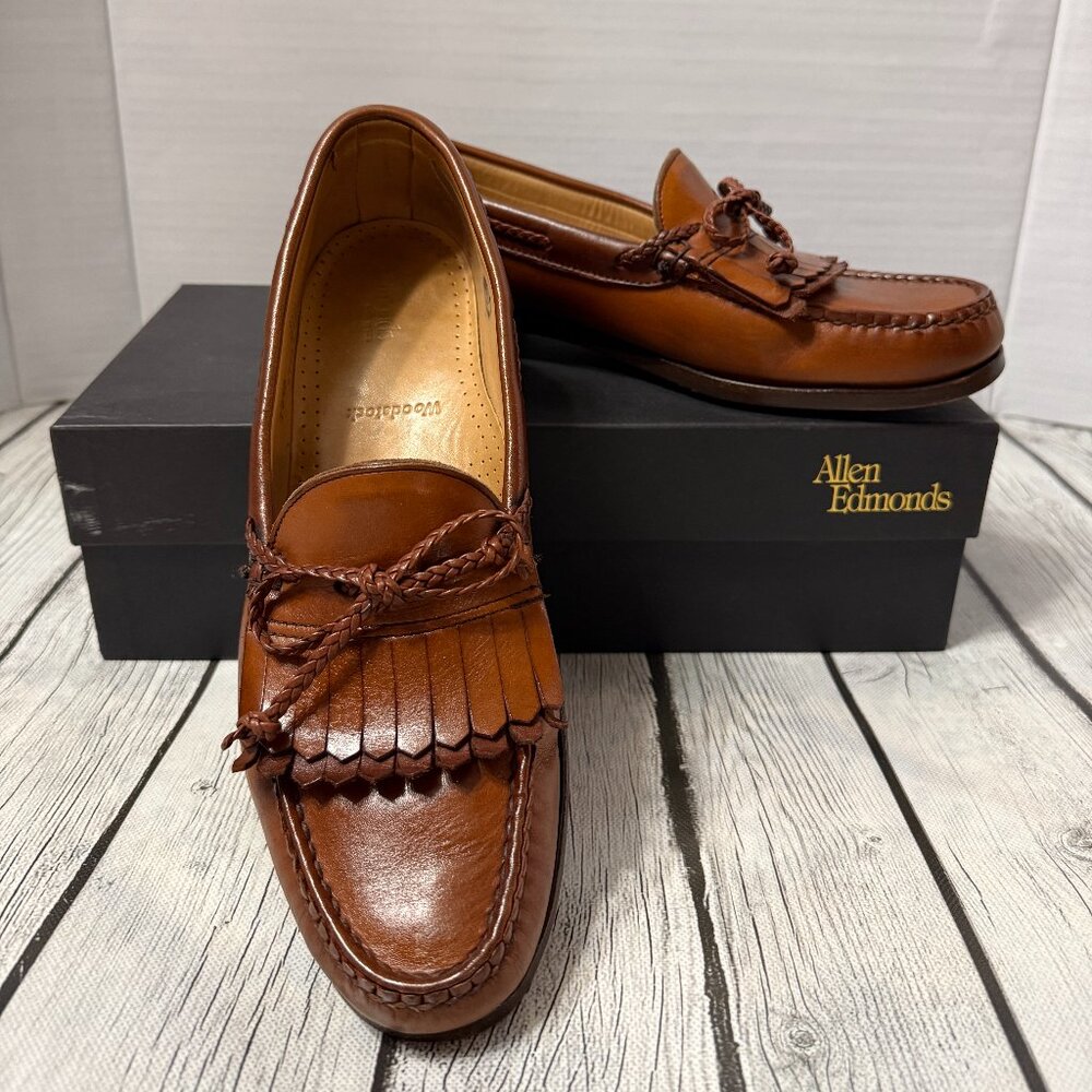 Allen Edmonds Woodstock kilted loafer 10.5B